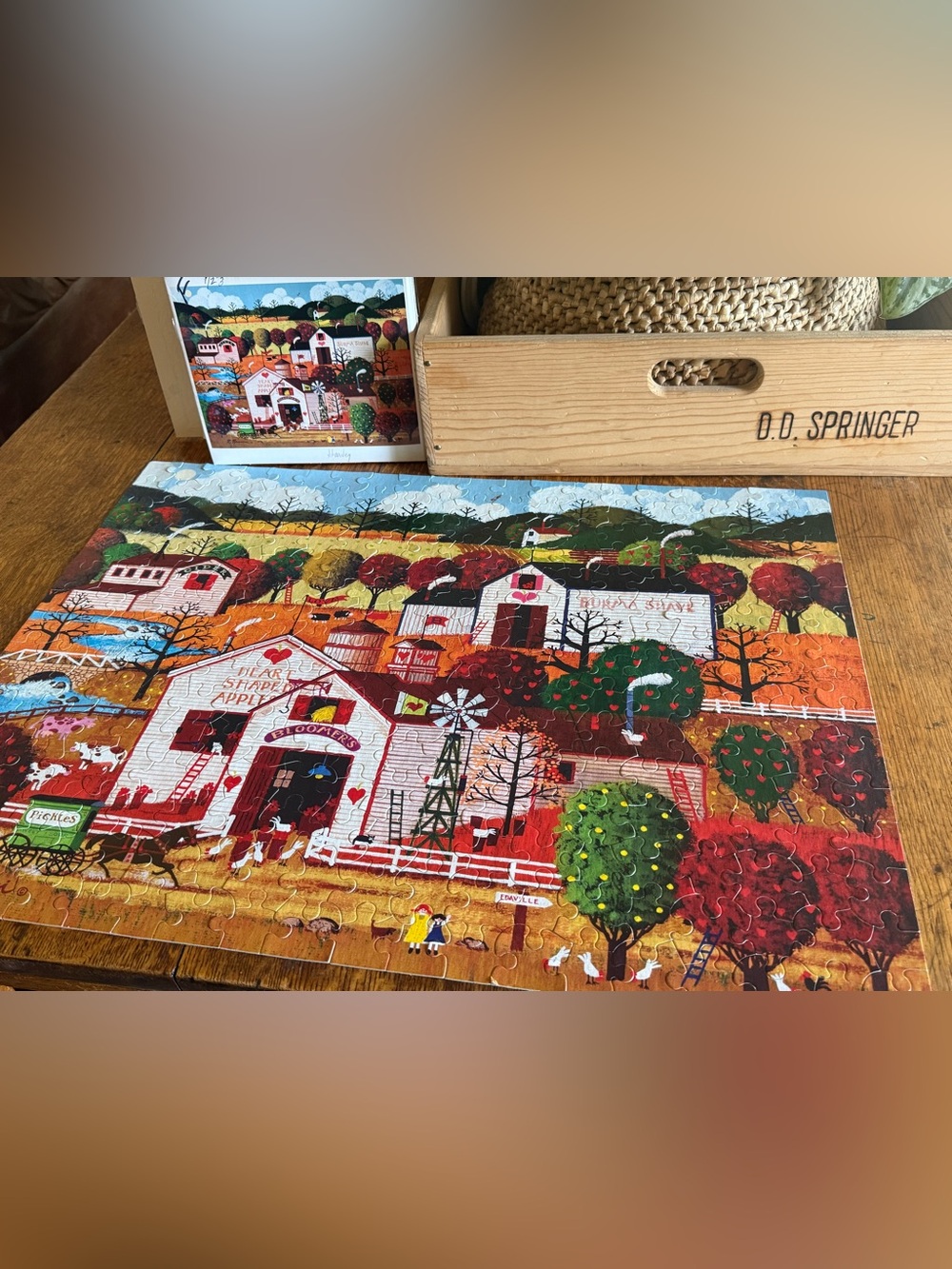 Roger Nannini home sweet home 300 Pieces. All pieces included Made in USA
